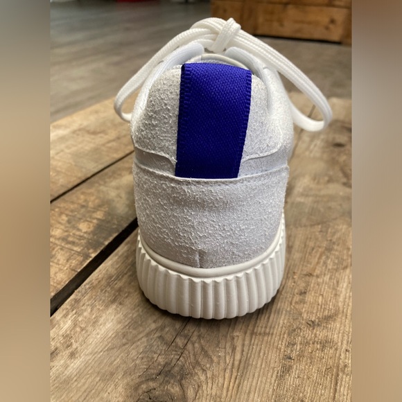 Embassy of Bricks + Logs Brighton Sneaker - White Suede (vegan) - Picture 3 of 3